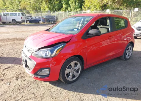 2021 Chevrolet Spark Fwd Ls Automatic из США, поврежденный, VIN KL8CB6SA1MC227422